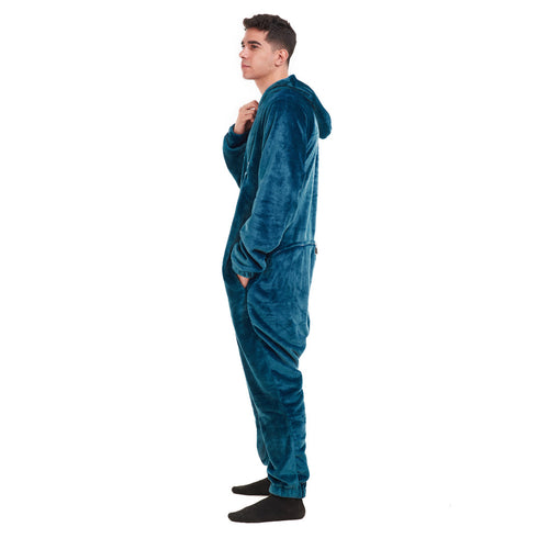 Snuggs Blanket Onesie Petroleum